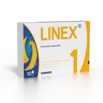 LINEX, kietosios kapsulės, N16