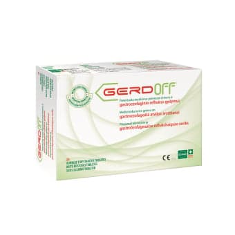 GERDOFF® nuo rėmens ir gastroezofaginio refliukso, 20 tablečių