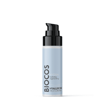 BIOCOS drėkinamasis veido kremas HYALURON, 30 ml