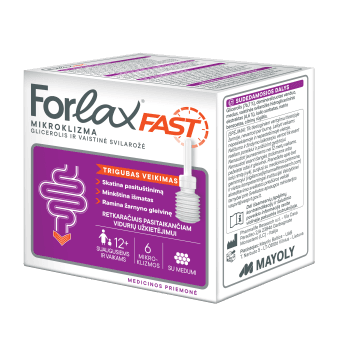 Forlax Fast mikroklizma, 6 vnt.