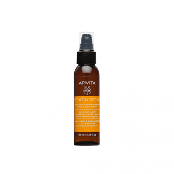 APIVITA, plaukų aliejus KERATIN REPAIR, 100 ml