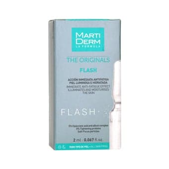 MARTIDERM nuovargio žymes pašalinanti veido ampulė FLASH, 1 vnt.