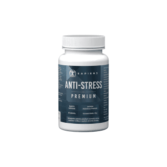 SAPIENS Anti-Stress Premium, 30 tablečių