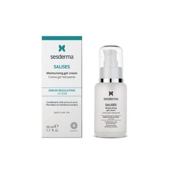 SESDERMA drėkinamasis gelinis kremas į aknę linkusiai odai SALISES, 50 ml