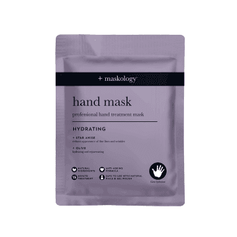 MASKOLOGY rankų kaukė-pirštinės, 1 pora, 1 vnt.