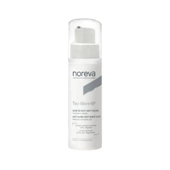 NOREVA naktinis pigmentines dėmes mažinantis kremas TRIO WHITE XP, 30 ml