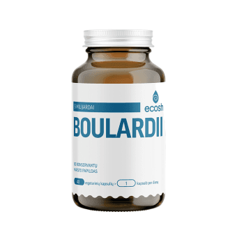ECOSH BOULARDII, 250 MG, 40 kapsulių