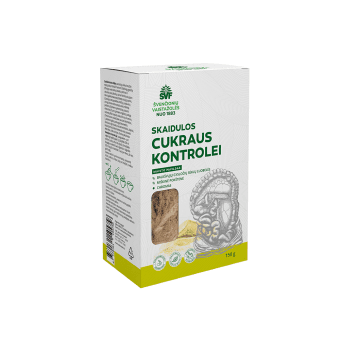 ŠVENČIONIŲ VAISTAŽOLĖS, Skaidulos cukraus kontrolei, 150 g