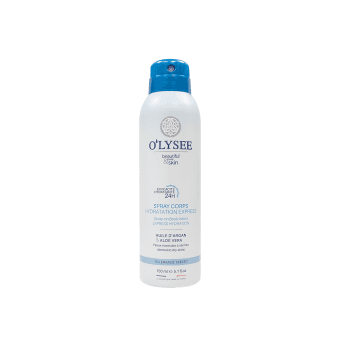 O'LYSEE purškiamas drėkinamasis kūno losjonas EXPRESS, 150 ml