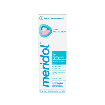 MERIDOL burnos skalavimo skystis dantenų apsaugai GUM PROTECTION, 400 ml