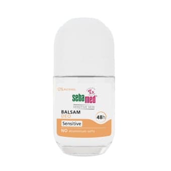 SEBAMED rutulinis dezodorantas-balzamas SENSITIVE, 50 ml