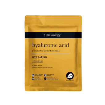 MASKOLOGY lakštinė veido kaukė su hialuronu, 22 ml