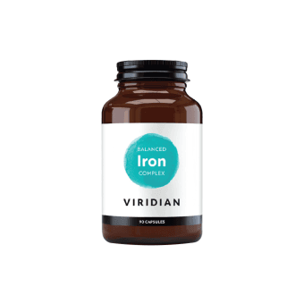 VIRIDIAN BALANCED IRON COMPLEX, 90 kapsulių