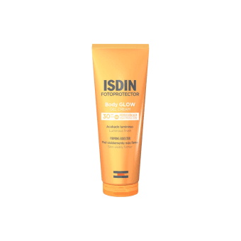 ISDIN apsauginis gelis-kremas kūnui suteikiantis švytėjimo SPF30, 200 ml