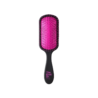 THE KNOT DR. plaukų šepetys FUCHSIA PRO KDP102, rožinė spalva, 1 vnt.