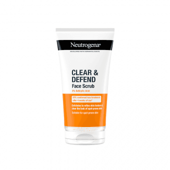 NEUTROGENA, veido šveitiklis, Clear & Defend, 150 ml