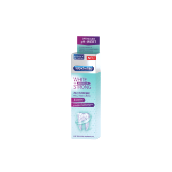 RAPID WHITE dantų pasta WHITE + STRONG BOOSTER, 75 ml