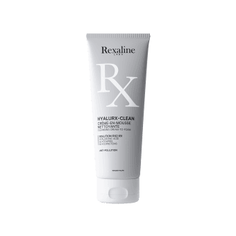 REXALINE LABS, valomasis veido kremas–putos, HYALURX-CLEAN, 125 ml