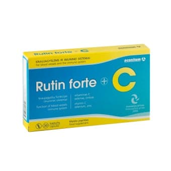 RUTIN FORTE, 30 kapsulių