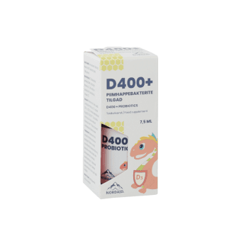 NORDAID D400 + gyvybingos bakterijos, lašai, 7.5 ml