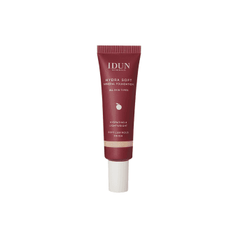 7340074712557	IDUN Minerals Hydra Soft skystas mineralinis makiažo pagrindas  Nr. 1255 Gylla (Light Cool), 30 ml