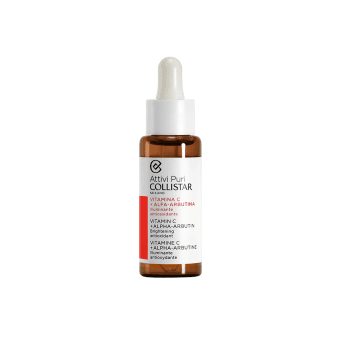 COLLISTAR, VITAMIN C + ALPHA-ARBUTIN skaistinamasis veido serumas, ATTIVI PURI, 30 ml