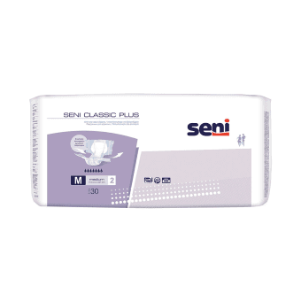 SENI CLASSIC sauskelnės suaugusiesiems PLUS, M dydis, 30 vnt.