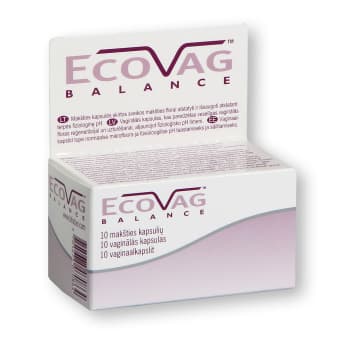 ECOVAG BALANCE™, 10 makšties kapsulių