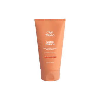 WELLA PROFESSIONALS nenuplaunamas tiesinantis plaukus maitinamasis kremas NUTRI ENRICH FRIZZ CONTROL CREAM, 150 ml