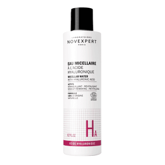 NOVEXPERT micelinis vanduo su hialurono rūgštimi, 200 ml