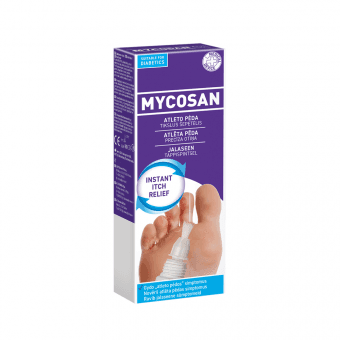 MYCOSAN priešgrybelinis pėdų gelis, 15 ml