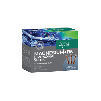 ACORUS BALANCE MAGNIS + B6, 25 ml, 14 buteliukų
