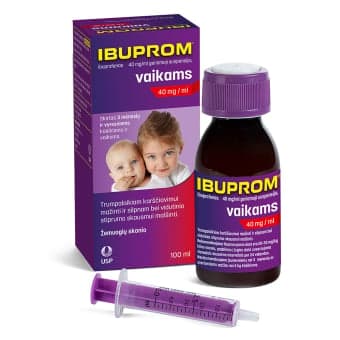 IBUPROM 40mg/ml, 100 ml, geriamoji suspensija, N1