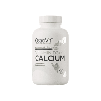 OSTROVIT Vitamin D3 + K2 + Calcium, 90 Tabletės