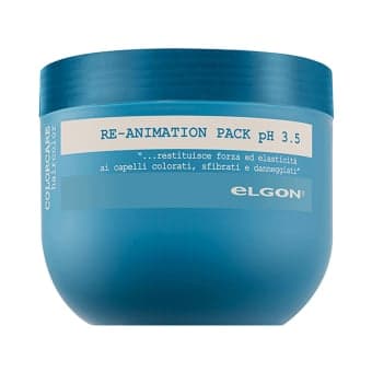 ELGON kaukė dažytiems ir pažeistiems plaukams COLORCARE RE-ANIMATION, 500 ml