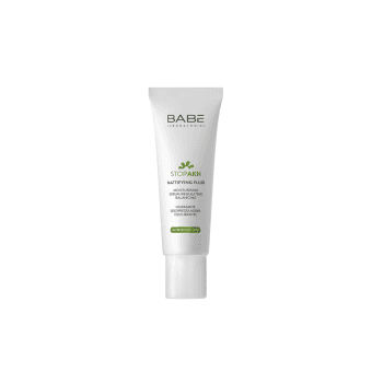 BABÉ drėkinamasis, matiškumo suteikiantis veido fluidas Stop AKN, 50 ml
