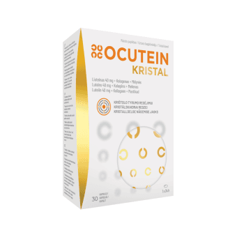 OCUTEIN KRISTAL, 30 kapsulių
