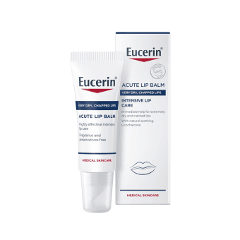 EUCERIN lūpų balzamas sausoms lūpoms ACUTE LIP BALM, 10 ml