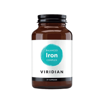 VIRIDIAN BALANCED IRON COMPLEX, 30 kapsulių