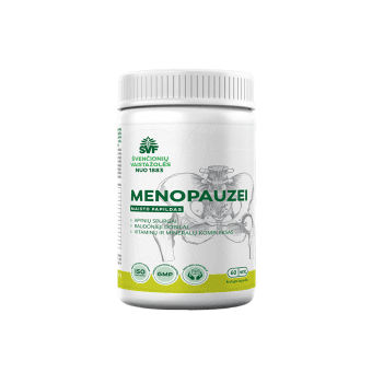 ŠVENČIONIŲ VAISTOŽOLĖS, MENOPAUZEI, 60 kapsulių