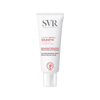 SVR veido ir kūno kremas nuo saulės pažeistai odai CICAVIT+ CRÈME SPF 50+, 40 ml