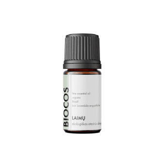 BIOCOS laimų ekologiškas eterinis aliejus, 5 ml