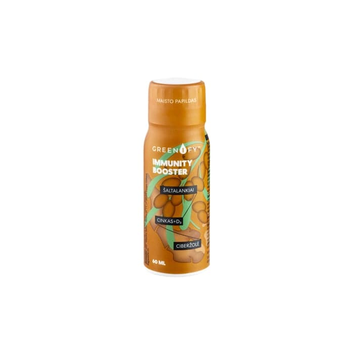 GREENIFY Immunity Booster, imuninei sistemai, 60 ml