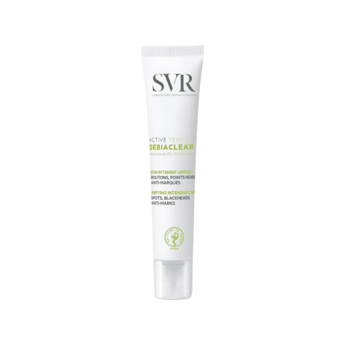 SVR veido kremas su atspalviu į aknę linkusiai odai SEBIACLEAR ACTIVE TEINTE, 40 ml, 40 ml