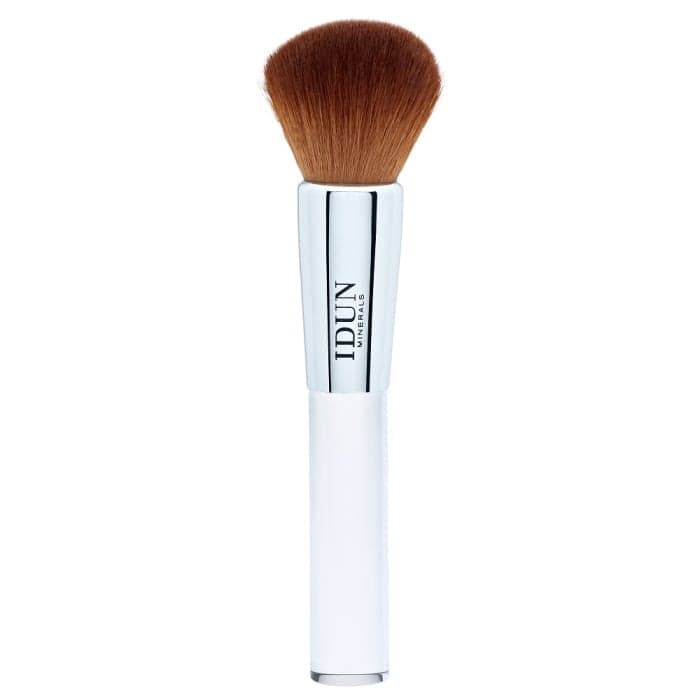 IDUN MINERALS šepetėlis biriam makiažo pagrindui ir pudrai KABUKI, Nr. 8001, 1 vnt.