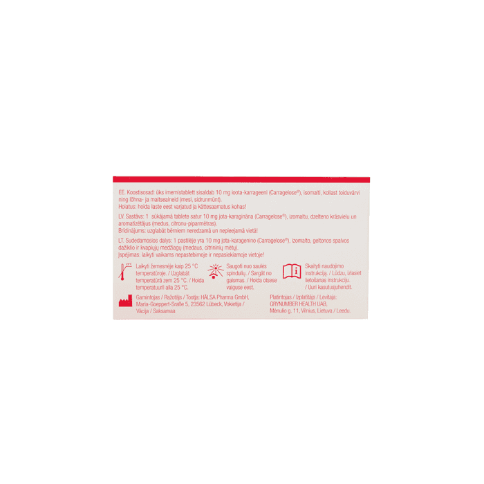 AGOVIRAX  ANTIVIRUS, 16 kietų pastilių-2
