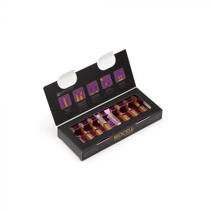 BIOCELL® glampule ANTI-AGING NIGHT REPAIR, 7 Ampulės-2