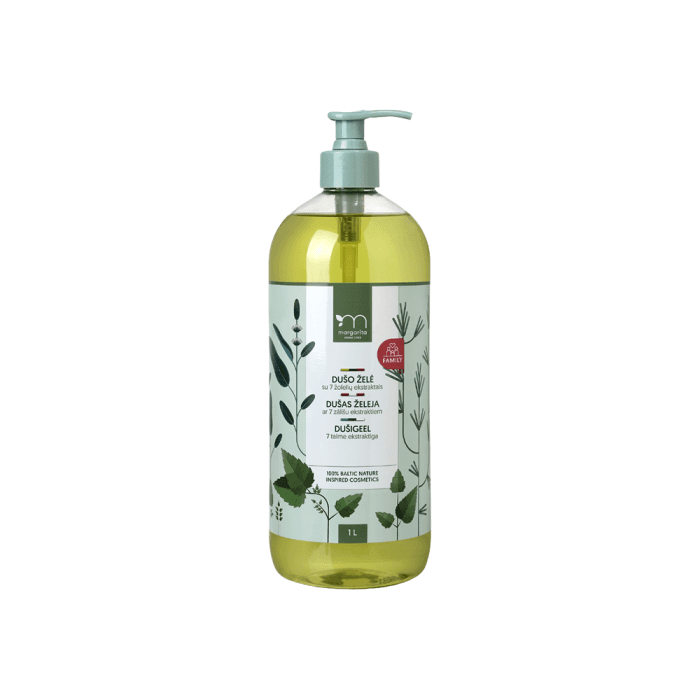 MARGARITA dušo žėlė su 7 žolelių ekstraktais, 1000 ml