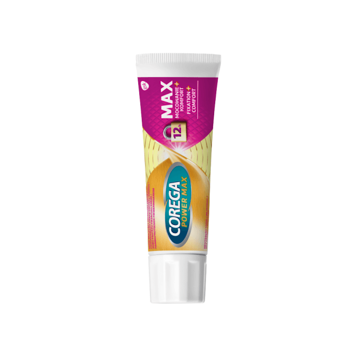 COREGA fiksuojamasis dantų protezų kremas MAX FIXATION AND COMFORT, 40 g-1