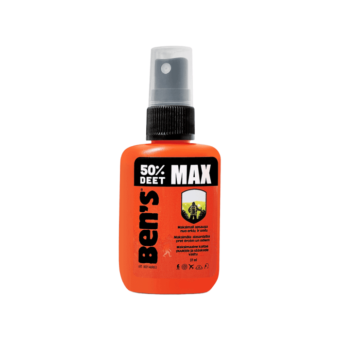 BEN‘S purškalas vabzdžiams atbaidyti MAX, nuo 3 m., 37 ml
